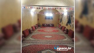 نمای داخلی اقامتگاه بوم گردی قصر شیرین-روستای کوشک گرمسار استان سمنان